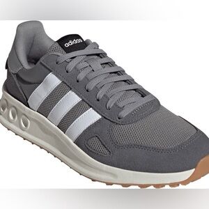 adidas Run 84 Sneakers Grey/White/ Silver IH8615 Mens Size 10 NWOB